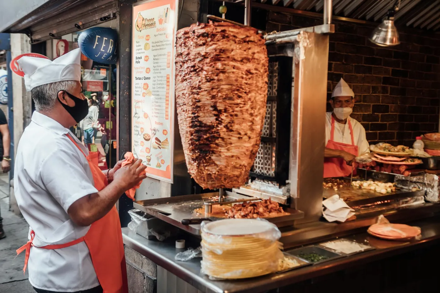 Tacos al carbón